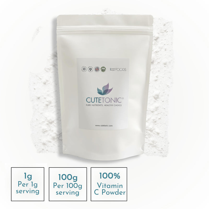 Ultra Fine Vitamin C Powder (L-Ascorbic Acid) (500g) 500 g (Pack of 1)