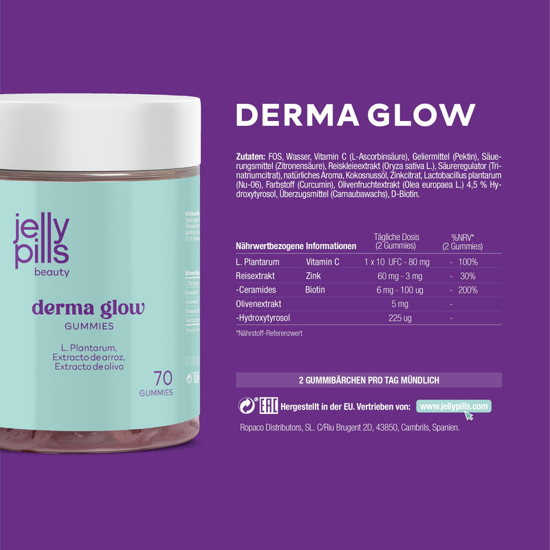 [Australia] - Jelly Pills® Natural & Vegan Anti-Acne & Perfect Skin Treatment, corrects skin imperfections and improves elasticity and firmness - Innovative formula with proven effectiveness 