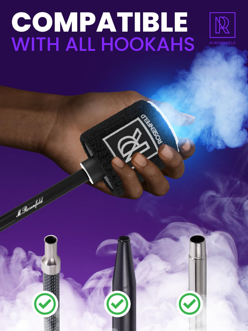 [Australia] - M. ROSENFELD Purple Mini Hookah Pump Hookah Starter with Rechargeable Battery - Electric Hookah Starter Vacuum Kit with Led Light - Mini Portable Charcoal Starter - Shisha Hookah Vacuum Starter Helper Purple Hookah Pump 