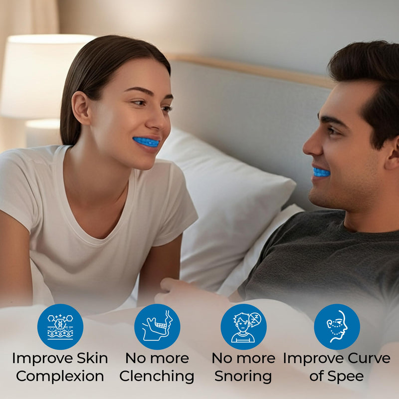 Reviv Mouth Guard for Grinding Teeth at Night | Food-Grade Silicone Night Guard | Bite Guard for Teeth Clenching Nighttime Protection During Sleep for Men & Women as Anti Jaw Clenching (Large Adults) Large (Adults)