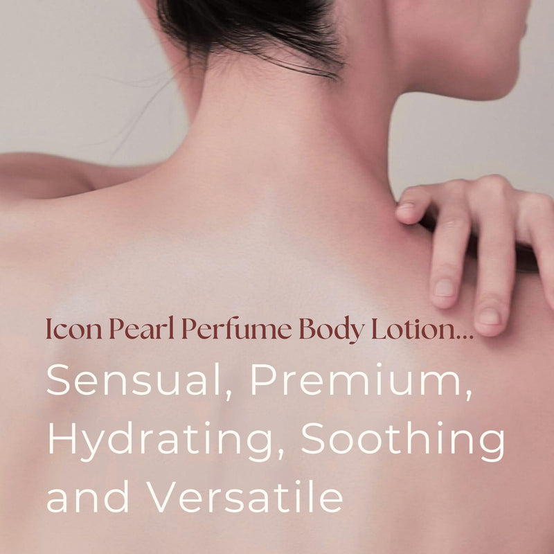 GA-DE Icon Pearl Perfume Body Lotion - with Orchid Flower Extract, Shea Butter, Avocado Oil, and Vitamin E - Hydrating and Soothing - 6.7 oz Icon Roses