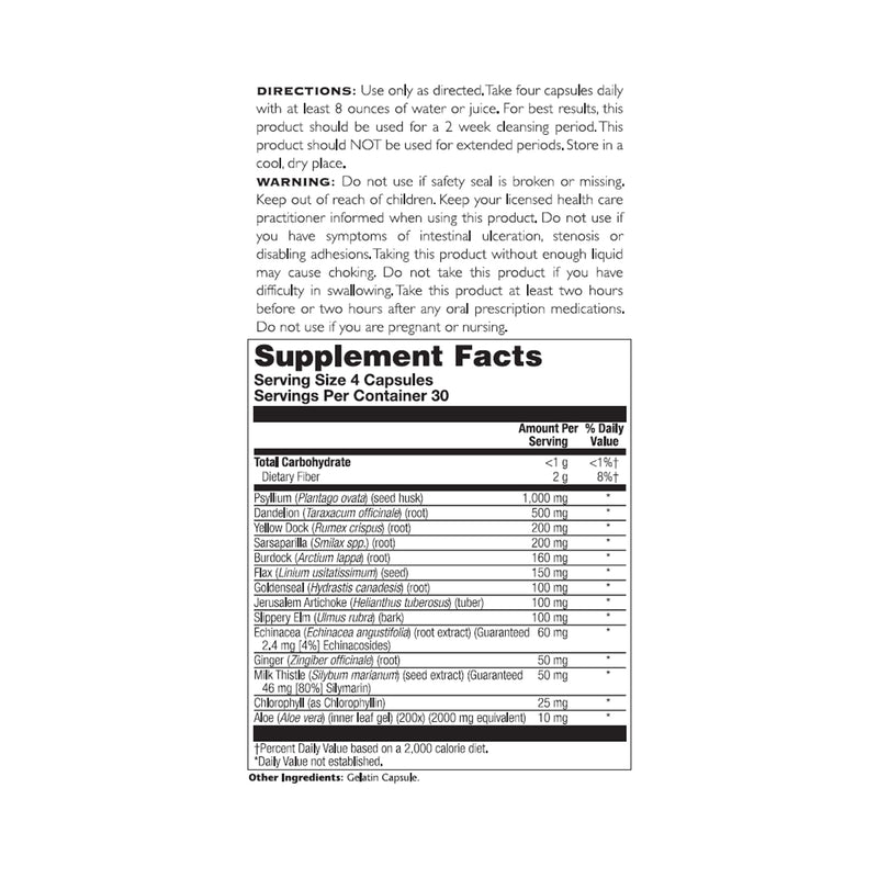 [Australia] - TOTAL CLEANSE MULTISYSEM CAP 120 CAP 