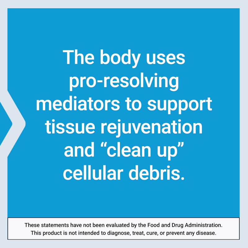 Life Extension Pro-Resolving Mediators, 18-HEPE, 17-HDHA, 14-HDHA, Supports The Body’s Natural Post-inflammatory Response, Gluten Free, Non-GMO, 30 softgels