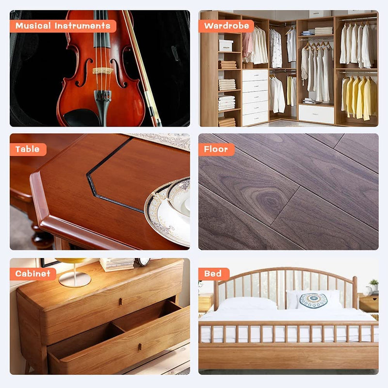 [Australia] - Wood Furniture Repair Kit - 18 Colors Wood Filler Hardwood Laminate Vinyl Floor Repair Kit Wood Putty Cabinet Touch Up Kit - Cover Scratches, Stains, Holes for Table, Door, Veneer, Cherry, Walnut 