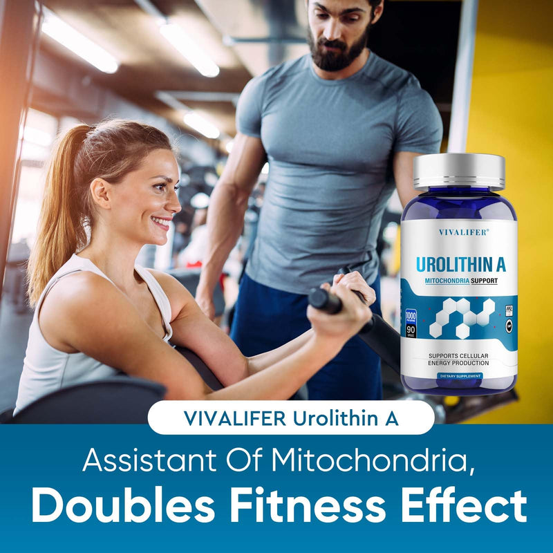 [Australia] - Urolithin A Supplement 1000 mg, 180 Softgels Powerful Antioxidant Protection, Promoting Healthy Aging & Mitochondrial Health and Cell Repair Support for Men & Women 1 Count (Pack of 180) 