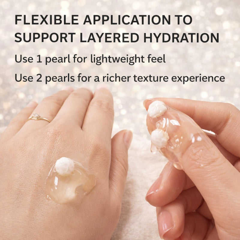 Adaptive Hydration Pearl Fusion Gel | Recombinant Collagen, Niacinamide, Alpha-Arbutin, Vitamin C & E | Next-Level Hydration, Zero Greasiness | For All Skin Types | 50g (1.76 oz)