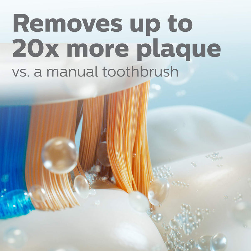 [Australia] - Philips Sonicare A3 All-in-One - Genuine Replacement Electric Toothbrush Heads, Black, 2 Pack, HX9092/95 2 Count (Pack of 1) 