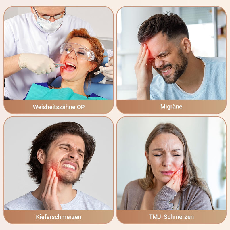 [Australia] - Comfytemp heating pad for facial jaw with USB, 83x11cm soft heat pad with automatic switch-off, jaw warmer from TMJ and after dental surgery wisdom teeth heat compress 11x83cm 