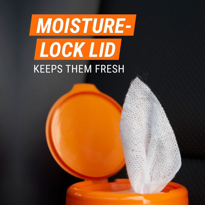 [Australia] - Armor All Car Interior Cleaner Wipes, Car Interior Cleaning Wipes for Dirt and Dust in Cars, Trucks and Motorcycles, 25 Count 25 Count (Pack of 1) 