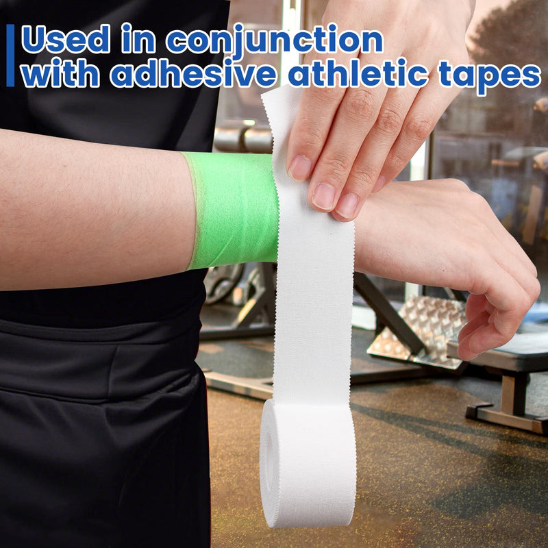 [Australia] - 9 Pack Pre Wrap Tape, 9 Colors 2.76 Inch x 11 Yards Prewrap Athletic Tape for Hair Soccer, Pre Wrap Foam Tape, Soccer Pre Wrap Tape, Prewrap Headbands for Hair Blue,pink,purple,white,red,black,skin,green,yellow 
