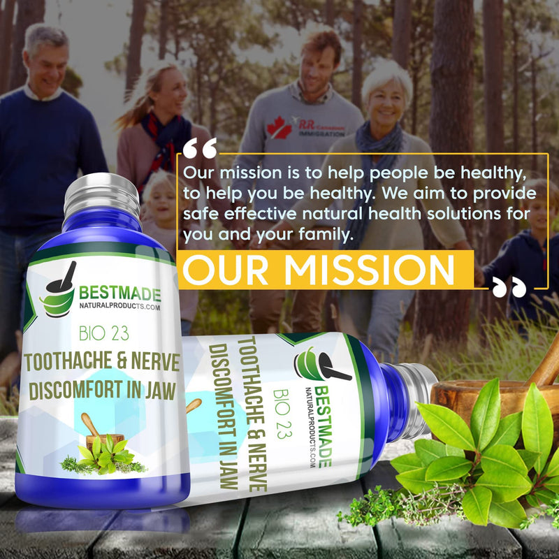 [Australia] - BestMade Natural Products Toothache & Nerve Pain In Jaw Bio23, 300 Pellets, For Relief Of Trigeminal Neuralagia & Associated Muscle Spasms, Painful Cavities, Tooth Sensitivity & Pain After Dental Work 