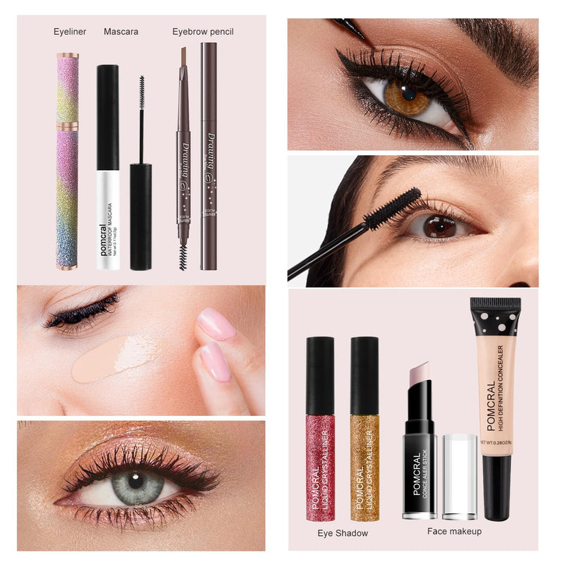 [Australia] - Make up Sets,Makeup Kit For Girls 10-12,Make up Gift For Women Girs Teens with Eyeshadow Palette, Lipgloss Set, Brushes, Concealer, Makeup Bag 