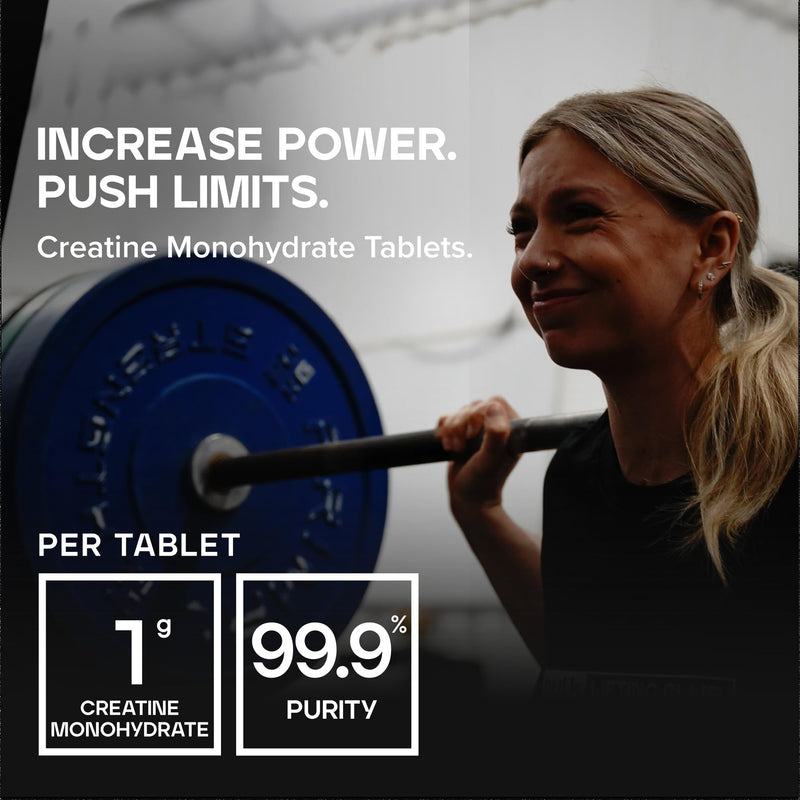 Bulk Creatine Monohydrate Tablets, 1000 mg Per Serving, Pack of 270, 90 Servings, Packaging May Vary Unflavoured 270 count (Pack of 1)