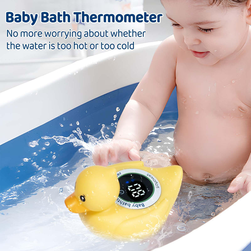 Baby bath thermometer,bath thermometer baby safety,bath temperature duck toy,bath temperature toy,newborn bath essentials,infant bath,water temperature gauge,baby bath stuff,babies child Yellow