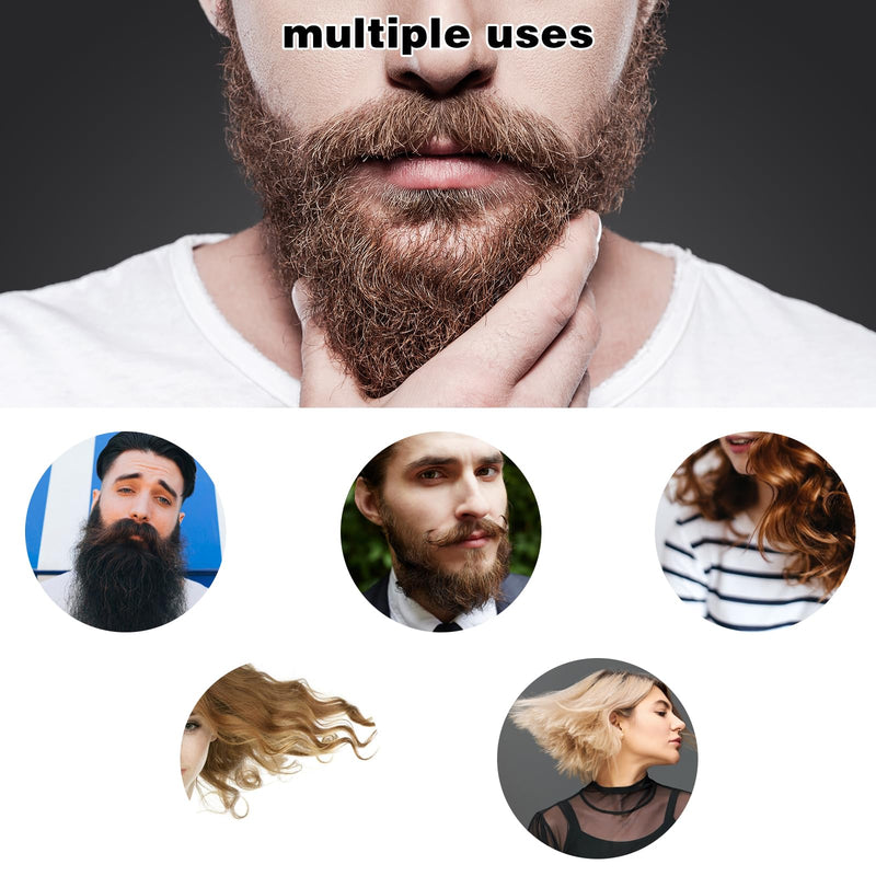 [Australia] - Ouligay Pack of 4 Foldable Beard Comb for Men Mustache Comb Small Pocket Comb Mustache Comb Portable Styling Hair Comb Men Beard Mustache Combs 