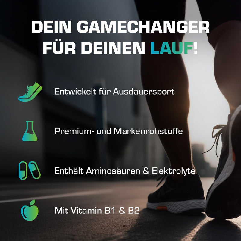 [Australia] - OS NUTRITION Götterpuls Tempo Premium Pre Endurance Drink 560g (Orange) Orange 560g (Pack of 1) 