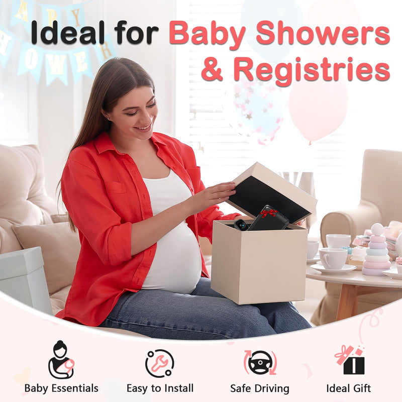 [Australia] - Dual Baby Car Camera for 2 Kids – 6.9” Split Screen Ultrawide HD Display with 2 Cameras, IR Night Vision, Easy Installation, Dual Car Camera Baby Monitor for Infant & Toddler Safety by Fodkh 