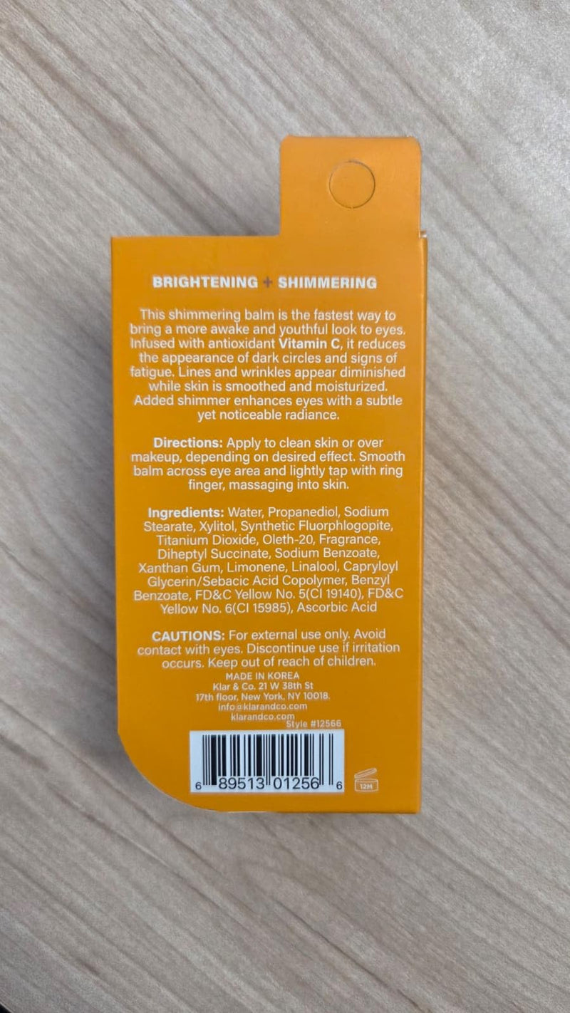 Bella Bliss Vitamin C Eye Balm Stick