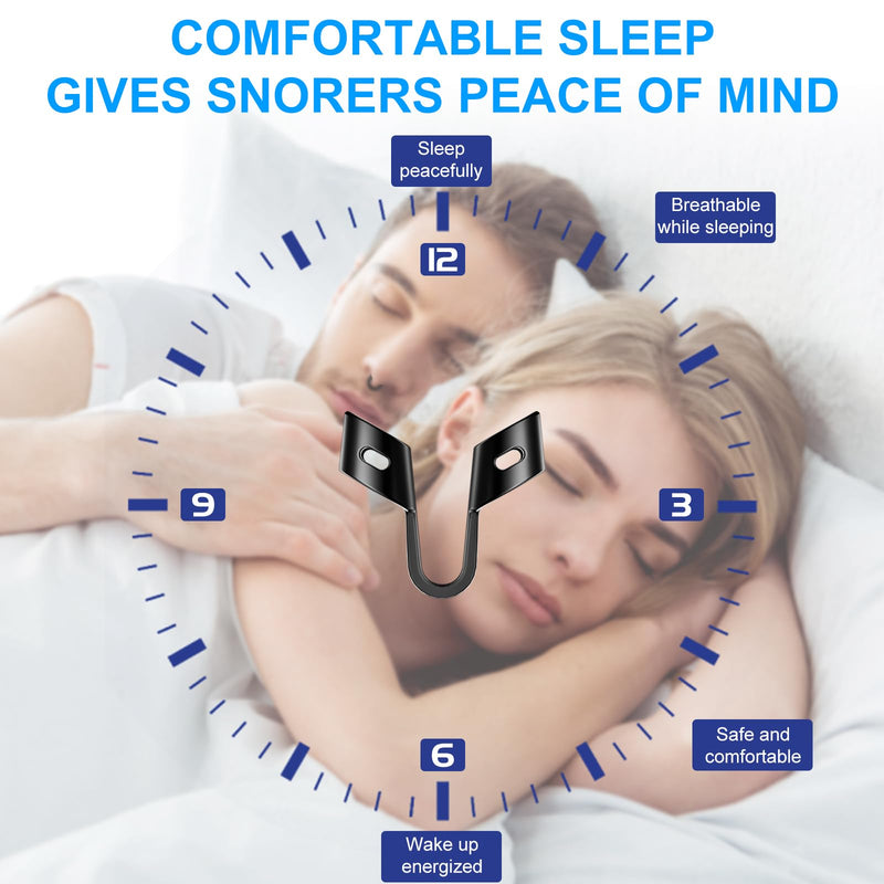 [Australia] - Anti Snoring Devices, Nasal Dilator for Sleeping, Effective to Relieve Snoring, for Nasal Snorers, Reusable Snoring Device to Enjoy a Peaceful Night's Sleep - 3 Pack (S/M/L) S/M/L 