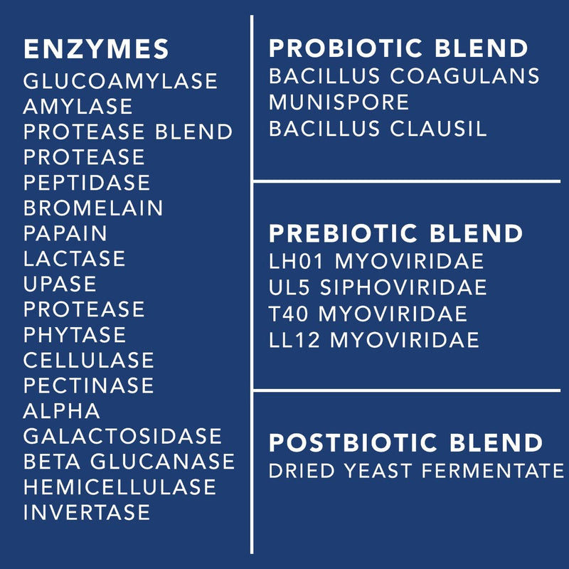 [Australia] - 4-in-1 Prebiotic Probiotic & Postbiotic for Women & Men, Complete Gut & Digestive Support Supplement, Pre Post Probiotics & Digestive Enzymes 60 capsules 