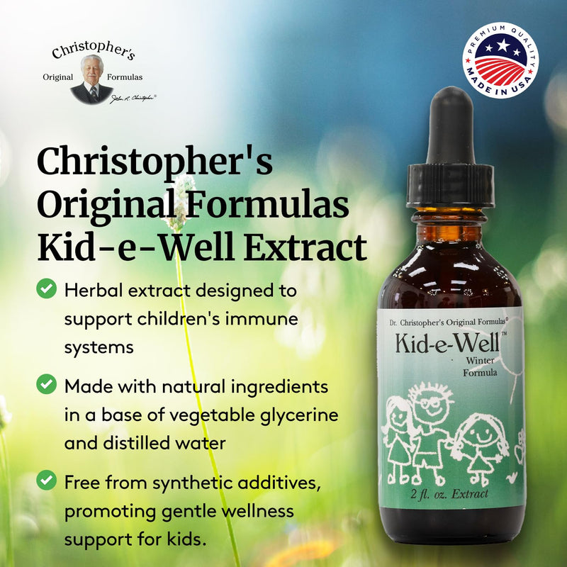 [Australia] - Christopher's Original Formulas Kid-e-Well Glycerite, 2 Ounce 