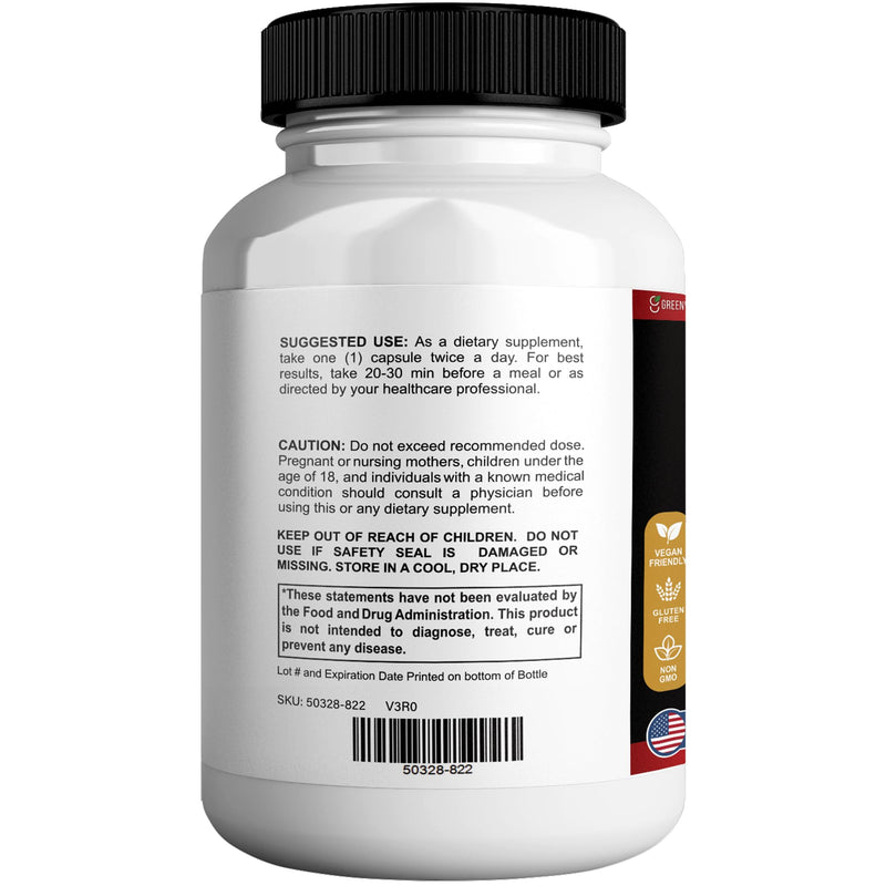 AlphaBites MAX Ashwagandha Extract, 60 Vegan Capsules, Gluten Free, Non-GMO (1) 1