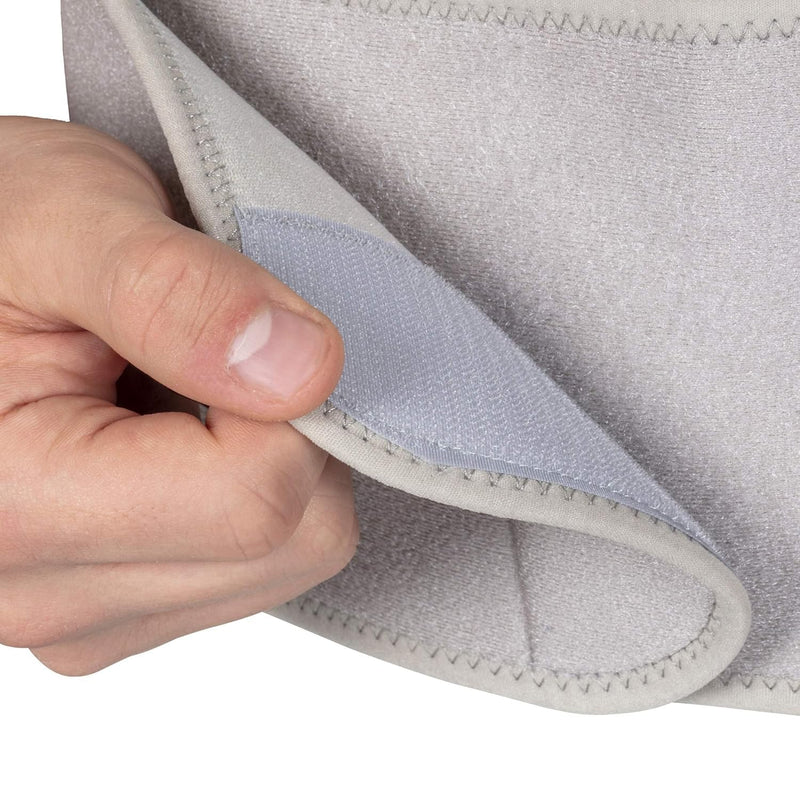 [Australia] - KAGEL MED back bandage - orthopedic bandage for men and women with metal supports and 3D compression - medical back support belt & back strap & kidney warmer (L (95-110cm)) L (95-110cm) 