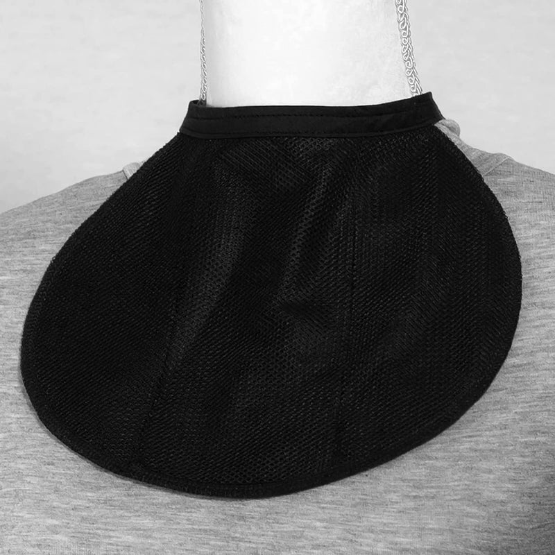 [Australia] - Breathable Laryngectomy & Tracheostomy Neck Stoma Guard Cover Color Variety Pack (3 PCS) (Black, Gray, Beige) 