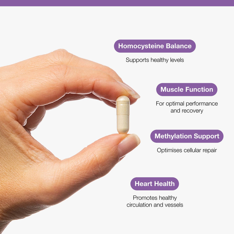 Metagenics Methylated Complex - for Homocysteine Metabolism & Energy - with Active B12, B6, Folate & Betaine - 90 Capsules