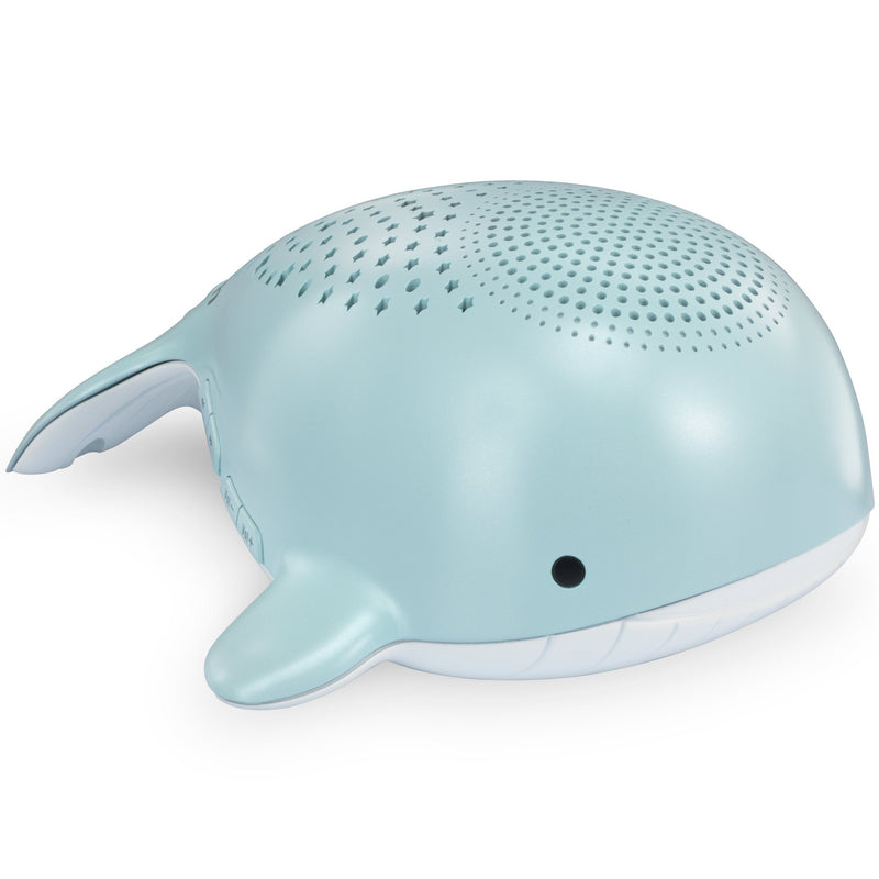 [Australia] - VTech Communications BC8312 Wyatt The Whale Storytelling Baby Sleep Soother with a White Noise Sound Machine Featuring; 10 Stories, 10 Ambient Sounds & 10 Calming Melodies with Glow-on-Ceiling 