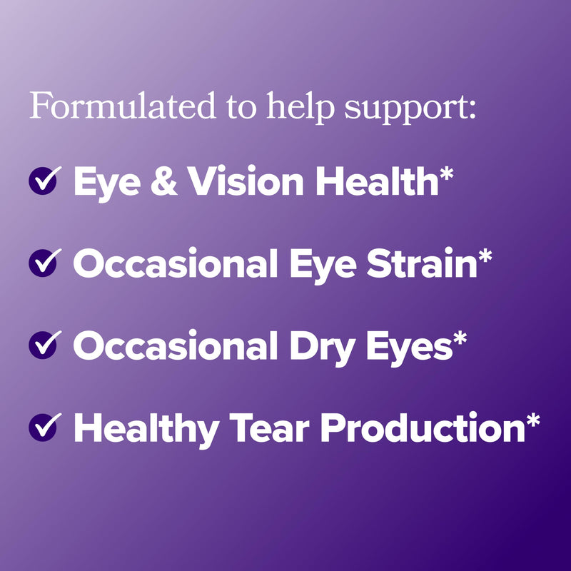 MENO Eye Health for Eye Strain, Dryness, & Tear Production – 30-Day Supply
