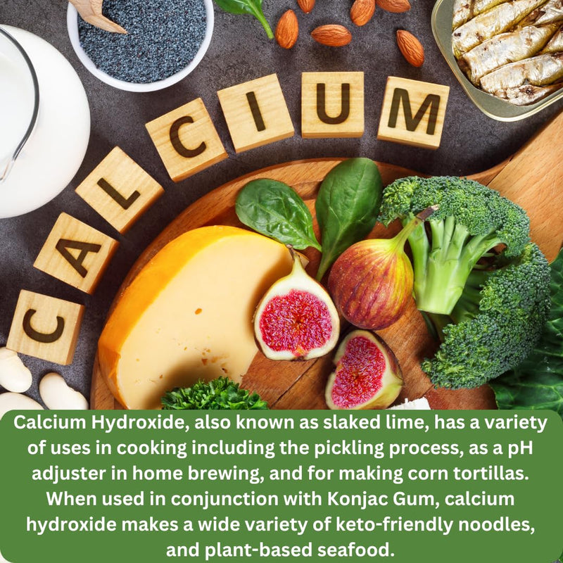 100% Natural Calcium Hydroxide Powder 227 GMS / 0.5 LBS for Creams, Lotions and Cosmetic Formulations