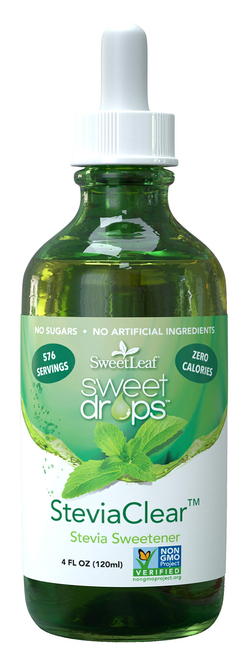 [Australia] - SweetLeaf SteviaClear Sweet Drops - Stevia Liquid Drops Sweetener, Pure Stevia Drops with No Bitter Aftertaste, Liquid Sugar Alternative, Zero Calorie, Keto Food, Non-GMO SweetLeaf Stevia, 4 Fl Oz (Pack of 2) 