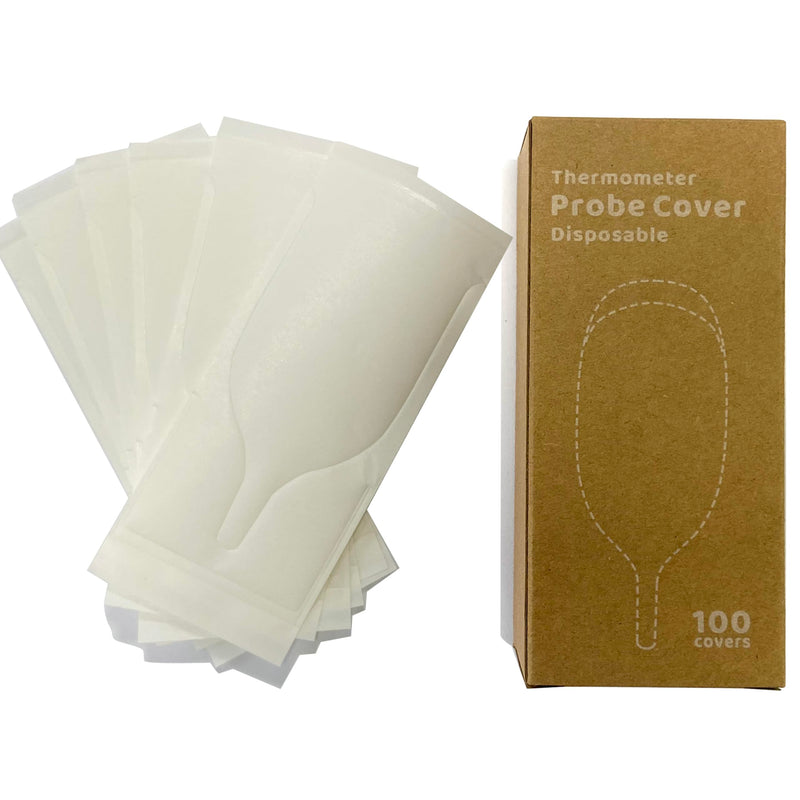[Australia] - Disposable Cover for Rectal Thermometers - Special for Large Display & Short Probe Baby/Pet Rectal Thermometers (Covers -100 pcs) 