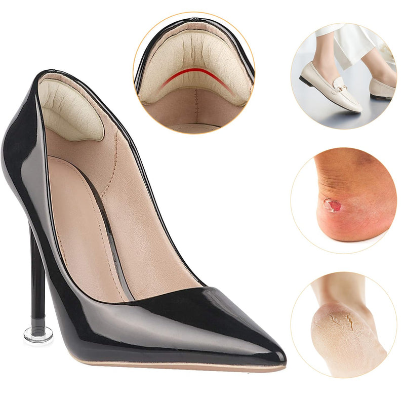 [Australia] - 24 pairs of clear grass heel guards, 18 heel stoppers in 3 sizes for walking on grass, wedding shoes and uneven ground with 6 heel guards, heel covers for high heel shoes 