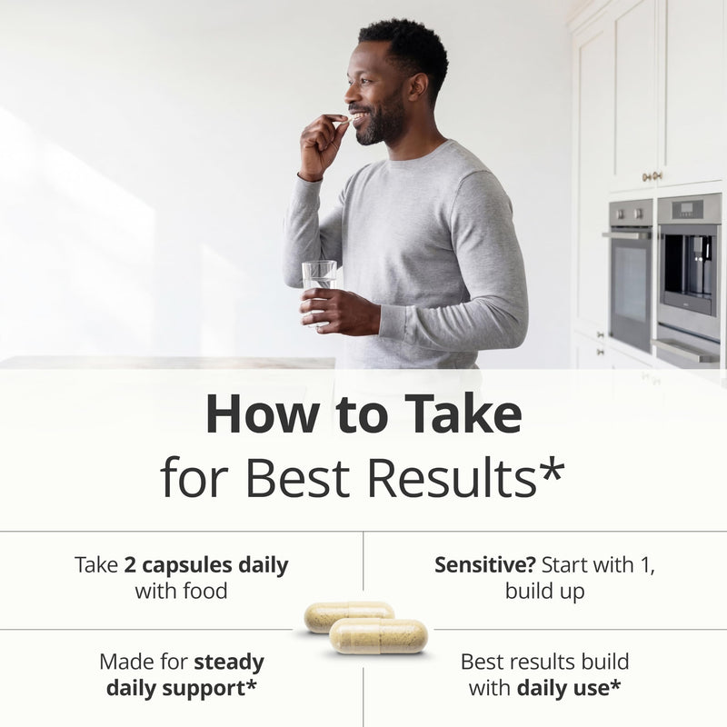 Vimerson Health Multivitamin for Men: Methylated B Vitamins, Chelated Minerals and Bioavailable D3 for Focus and Energy Support – Daily Mens Multivitamins and Multiminerals – 60 Capsules Men's Capsules