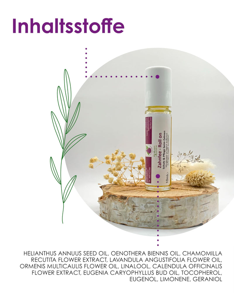 [Australia] - The aroma oil manufacturer Tooth Fairy ROLL ON Aroma Oil 10ml - teething oil for babies, 100% natural oils to relieve teething pain 