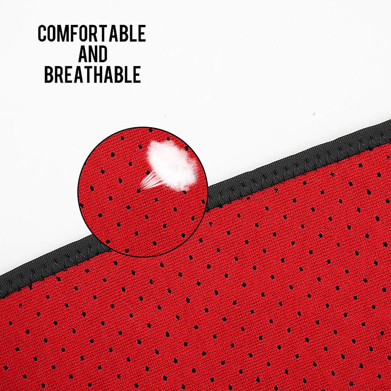 Luwint Kids Waist Belt Brace Support - Abdominal Binder Hernia Band for Waist Back Pain Relief Dance Yoga Volleyball Basketball (Black) Black