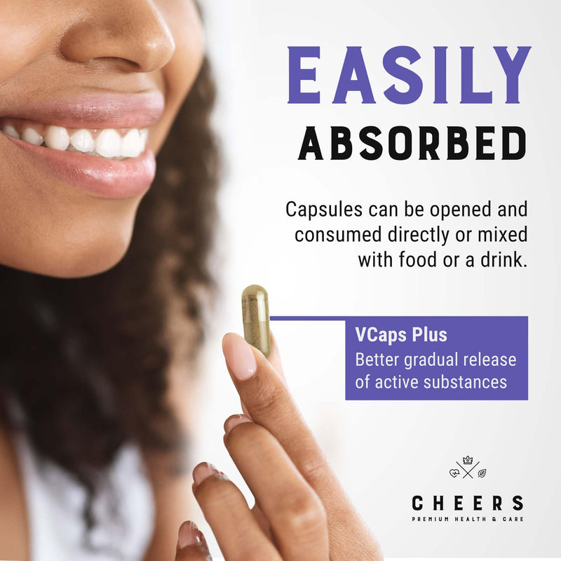 CHEERS-Vitamins Day & Minerals Night,30 Days Supply with 12Vitamins for Men & Women, Complete Multivitamins and Minerals, Health-Support Duo with Magnesium Supplements Plus Iron, Zinc and More
