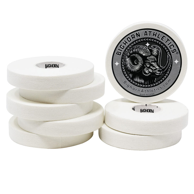 Bighorn Athletics Jiu-Jitsu Finger Tape, 0.5-Inch x 45-feet, 24 Rolls, Black, White & Green