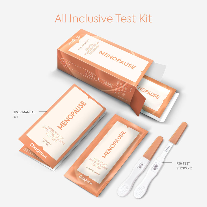 UTI Test Strips [3 Tests] and FSH Menopause Test [2 Tests] - Clinical Grade, Fast and Accurate
