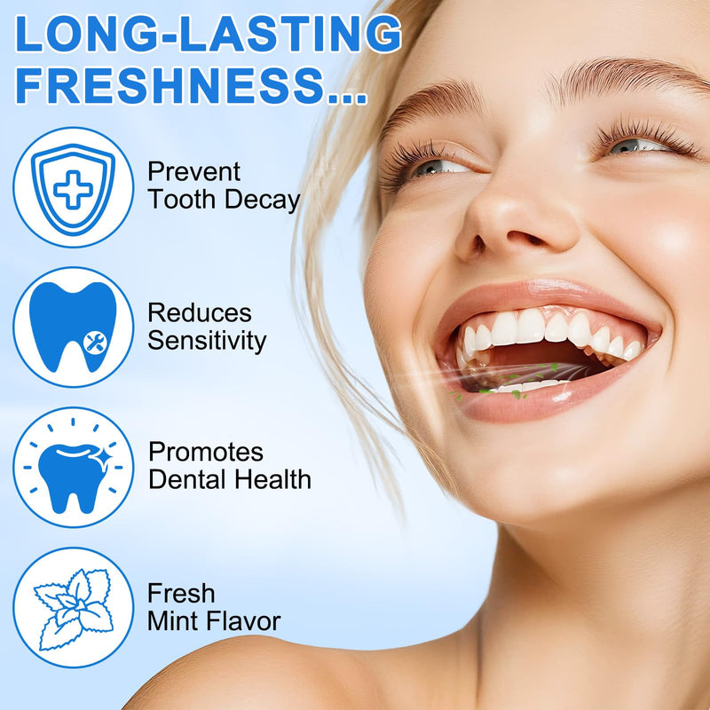 9.9% Hydroxyapatite Toothpaste, (2PCS) Nano Hydroxyapatite Toothpaste for Enamel Protection and Tooth Strengthening, Gentle Mint, Fresh Breath, Daily Use for Oral Health 4.23 Ounce (Pack of 2)