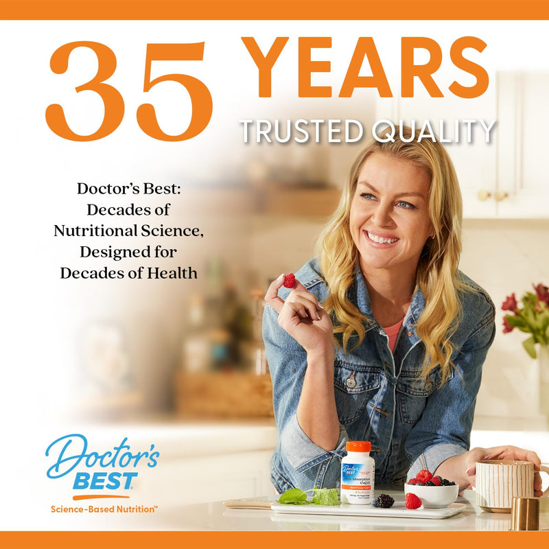 Doctor's Best Fully Active Vitamin B Complex Supplement for Men & Women - Super Complex with Methylated B12 & Folate, B6, Biotin, Pantothenic Acid, & More, Energy Support Caps - 60 Veggie Capsules 60 Count (Pack of 1)
