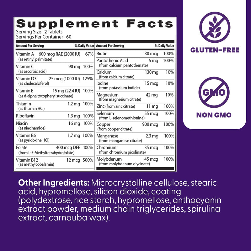 Doctor's Best Women's Multi-Vitamin, Everyday Wellness, Supports Immunity, Non-GMO, Gluten Free, 120 Tablets