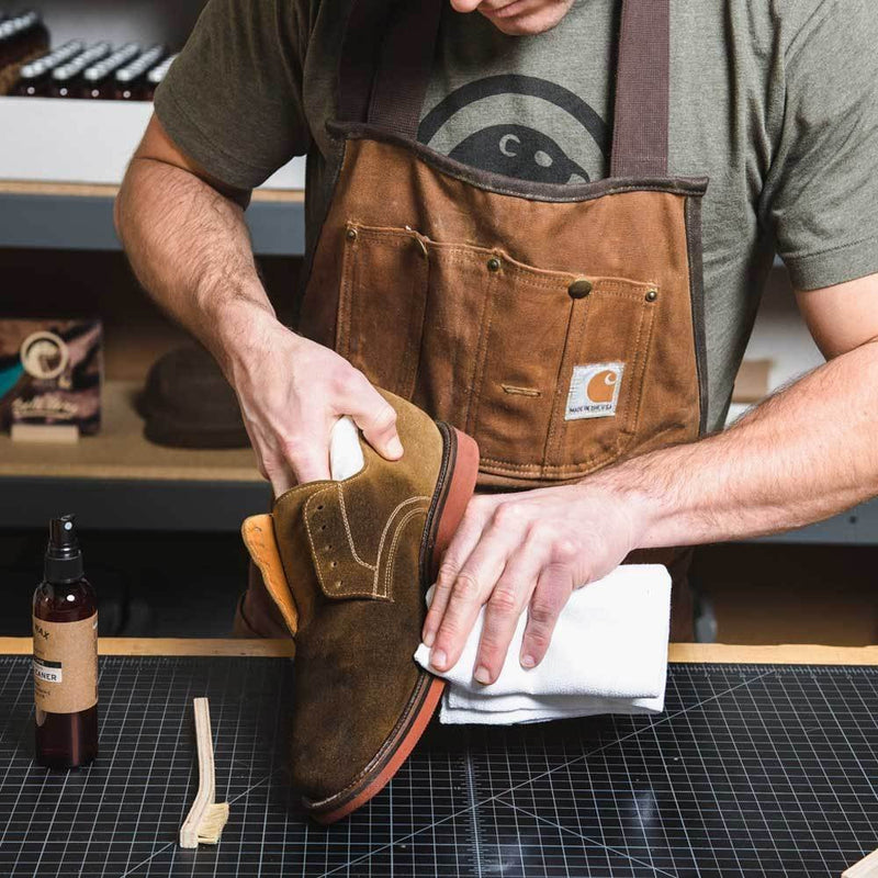 [Australia] - Otter Wax Suede and Nubuck Leather Cleaner | 5oz | All-Natural | Color Safe | All-Purpose Blemish Removal and Surface Conditioner 