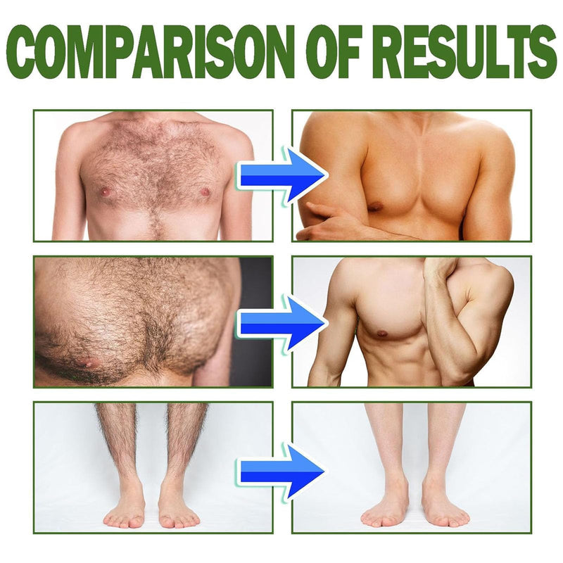 Man Hair Removal Cream, Hair Removal Cream for Men, Natural Aloe Vera Quick Gentle Fast-Acting Hair Remover Mousse for Face Body & Intimate, Moisturizing Nourishing Non-sticky (1) 1