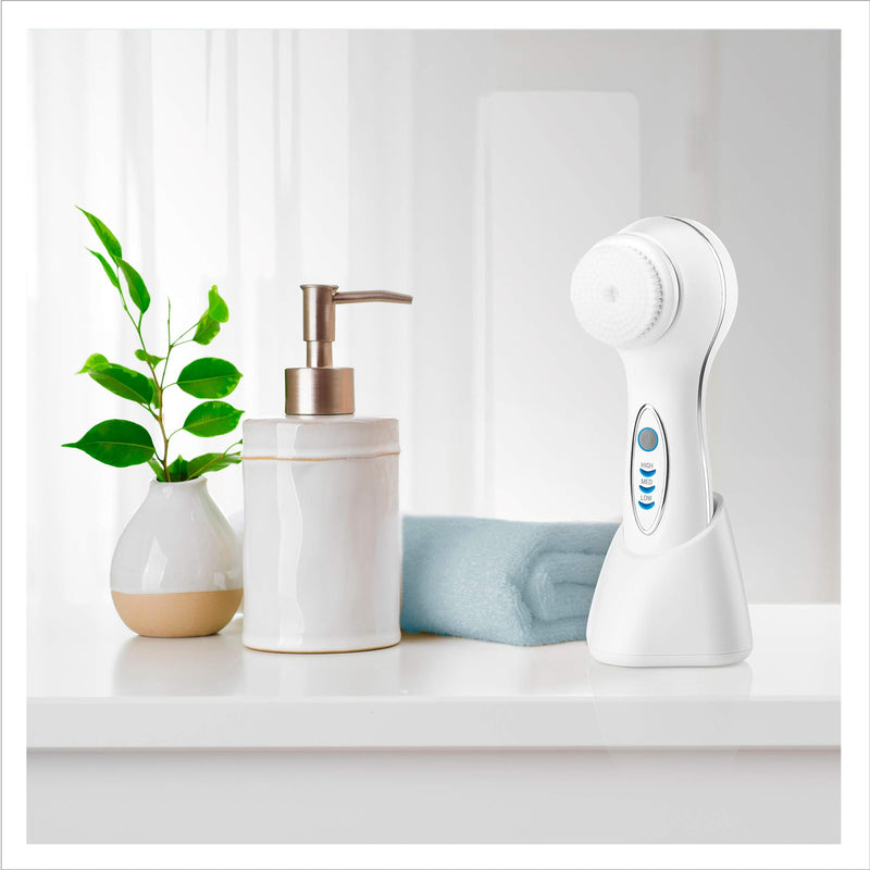 [Australia] - True Glow by Conair Facial Brush - Waterproof + Rechargeable 1 Brush Head Sonic Facial Brush 