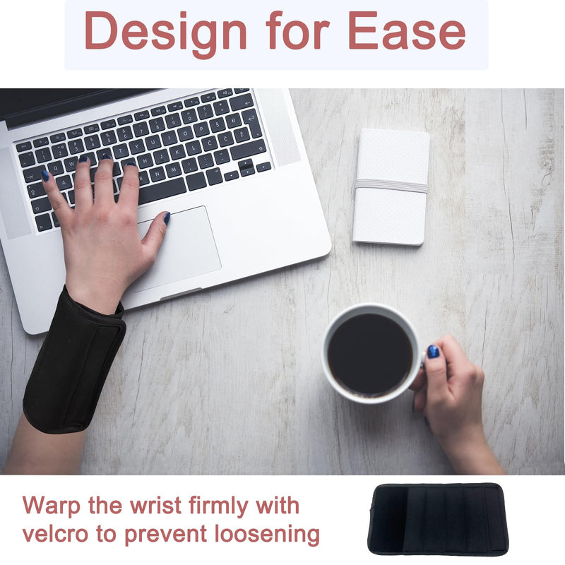 [Australia] - Wrist Weights for Tremors Hand Weighted Utensils for Hand Tremors Perfect Writing Weights & Hand Strengthening Tools for Parkinson’s Essential Tremors Patients (1Pcs-1LB) 1 