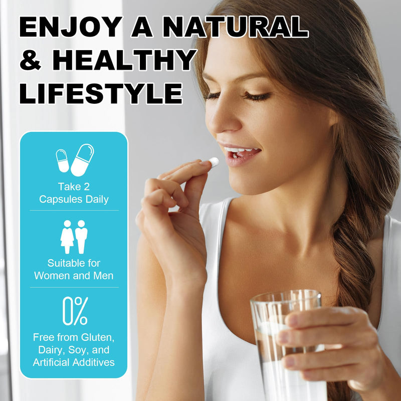 [Australia] - 4-in-1 Gut Health Supplement with Probiotics, Prebiotics, Postbiotics & Digestive Enzymes for Women & Men, 60 Billion CFU Probiotics for Gut and Digestion, Strong Immunity, Skin (120 Capsules) 120 Count (Pack of 1) 