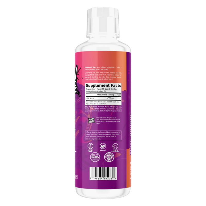 [Australia] - Lean Sauce L-Carnitine Liquid 3500mg - Passion Berry 